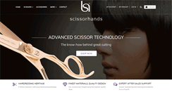 Desktop Screenshot of hairdressers-scissors.com